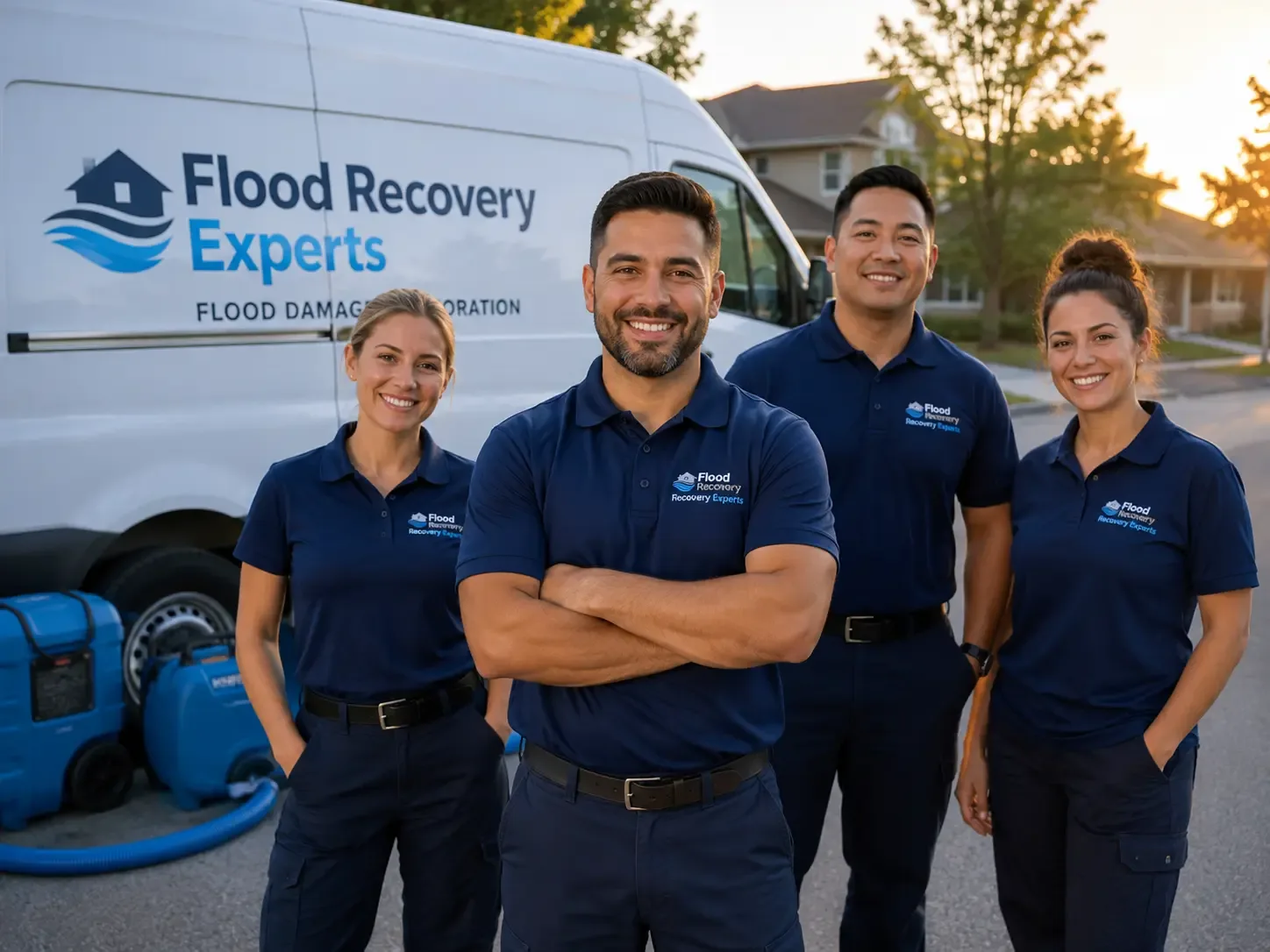 Flood Damage Cleanup company in Santa Maria, TX
